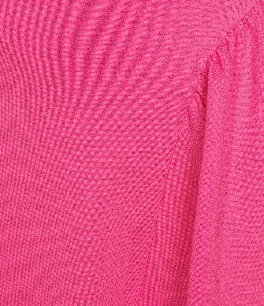 Every Knit Scoop Neck Sleeveless A-line Midi Dress