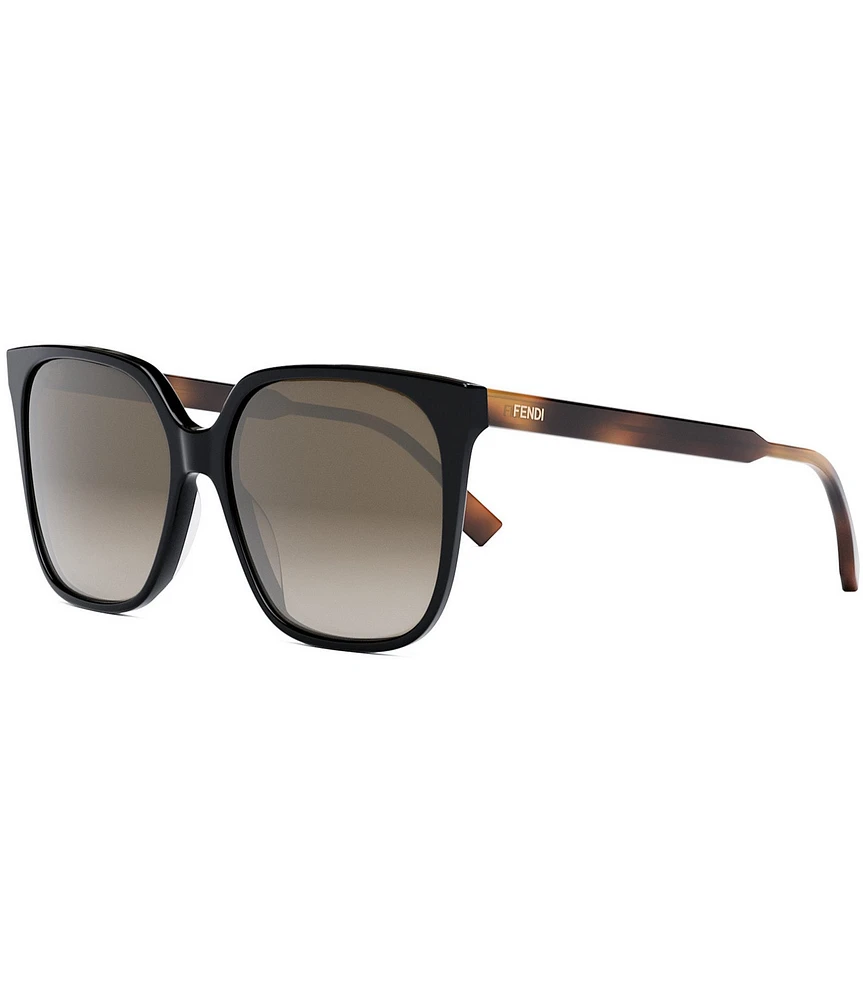 FENDI Women's Fendi Fine 59mm Geometric Square Gradient Sunglasses
