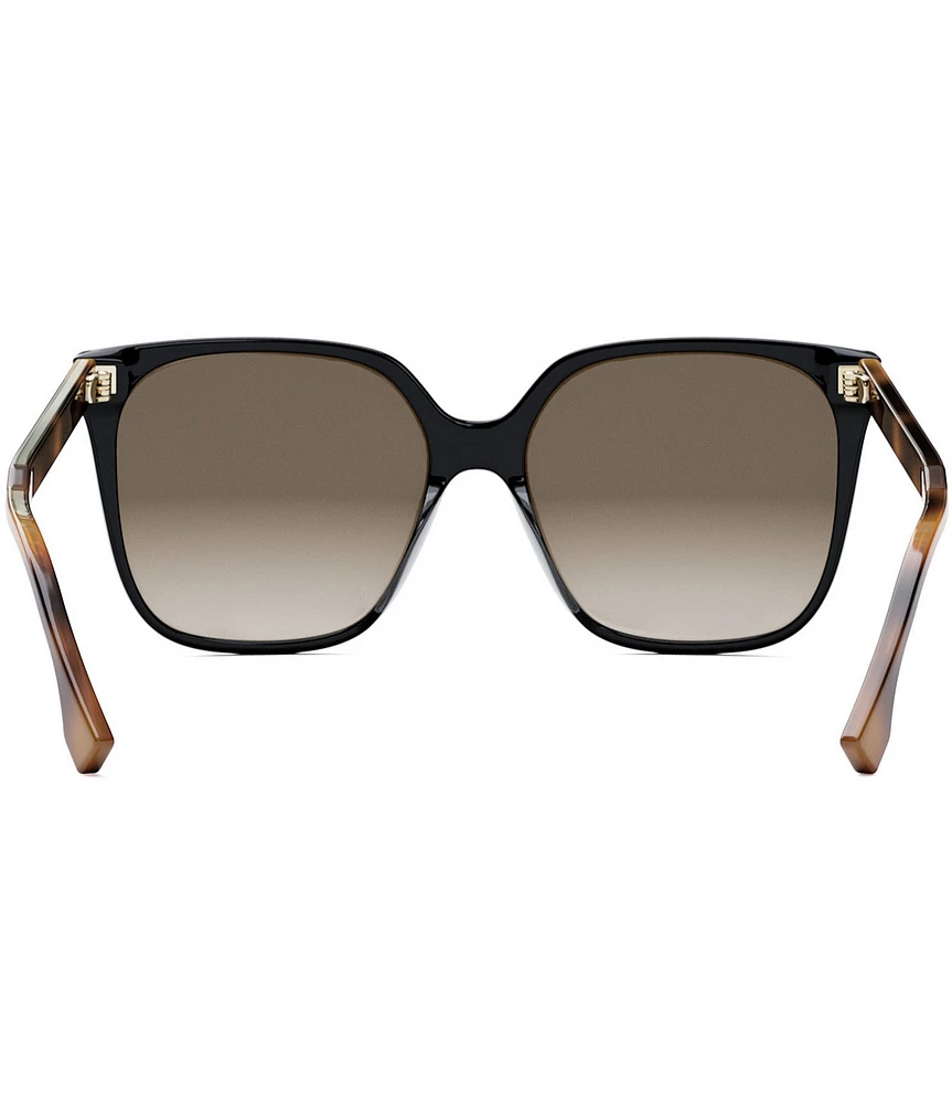 FENDI Women's Fendi Fine 59mm Geometric Square Gradient Sunglasses
