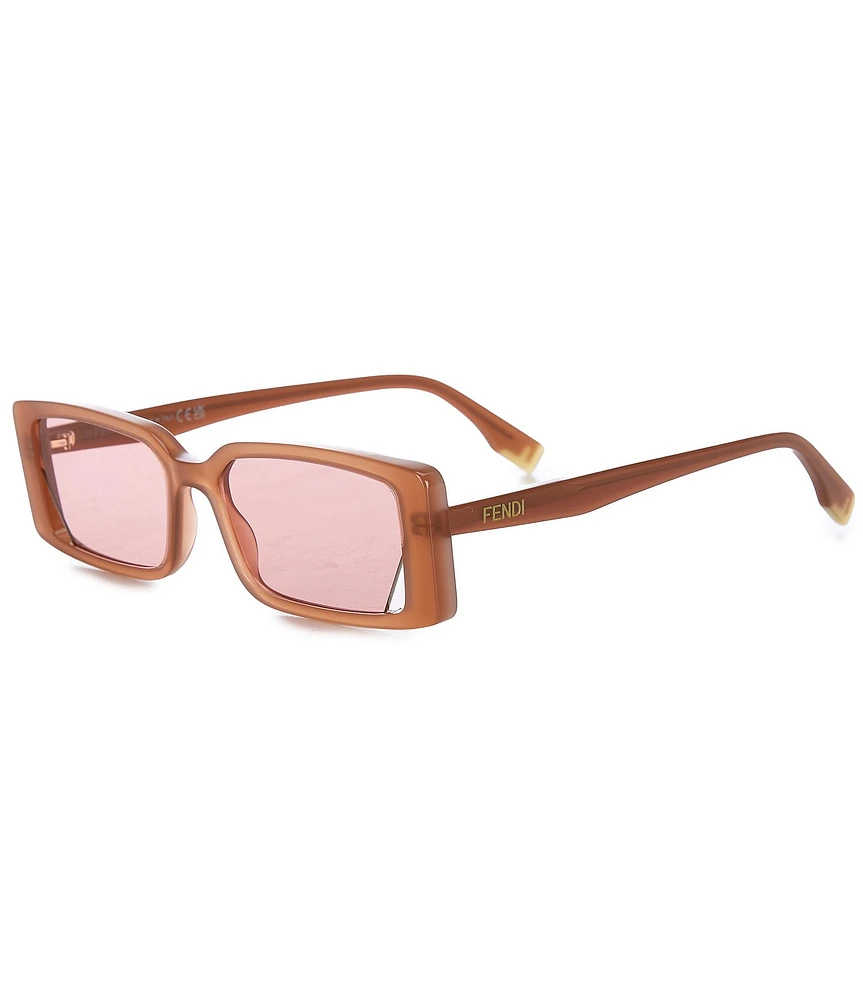 FENDI Women's Fendi Way 53mm Rectangle Sunglasses