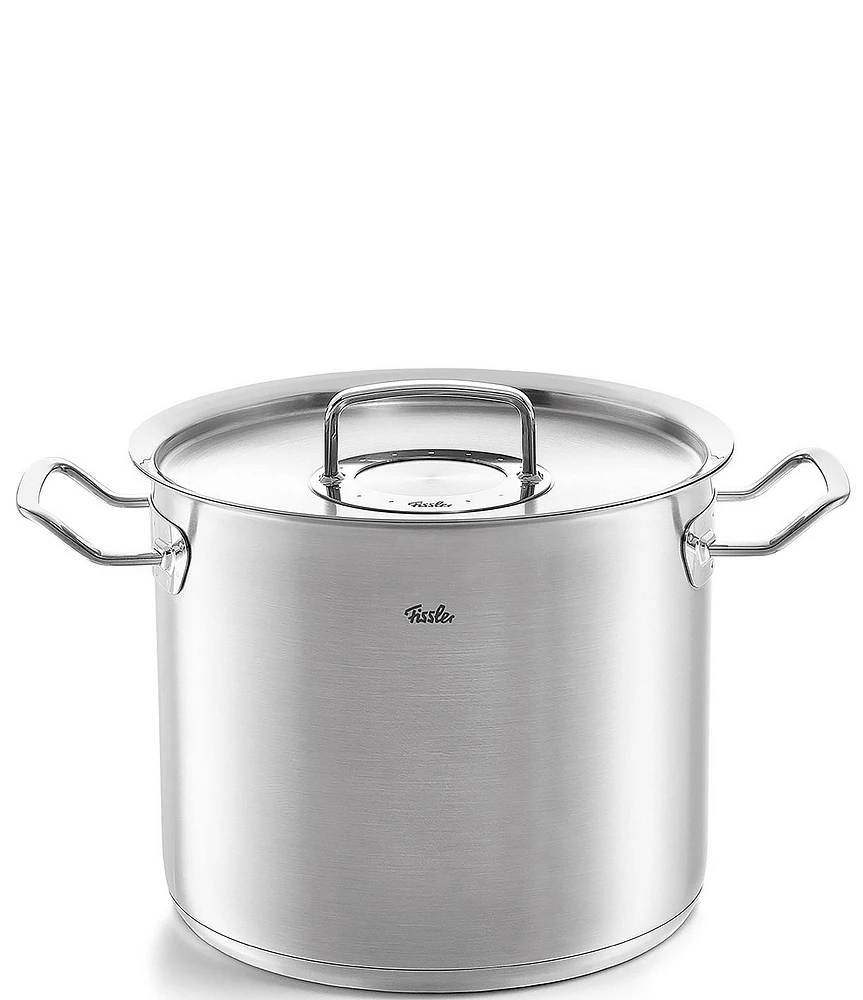 Fissler Original-Profi Collection Stainless Steel High 9.6-qt Stock Pot with Lid