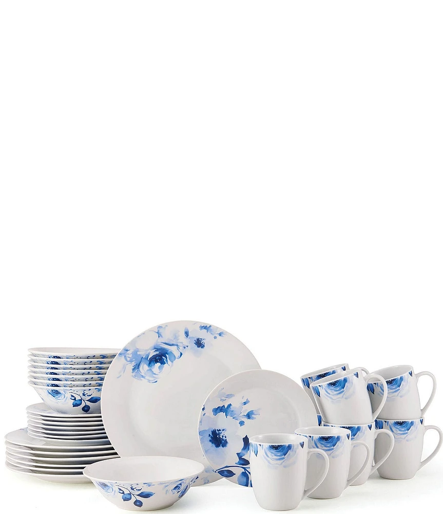 Fitz and Floyd Bloom 32-Piece Dinnerware Set