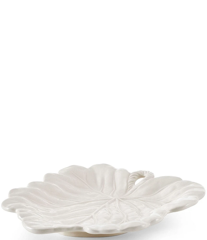 Fitz and Floyd La Fleur Leaf Dishes, Set of 2