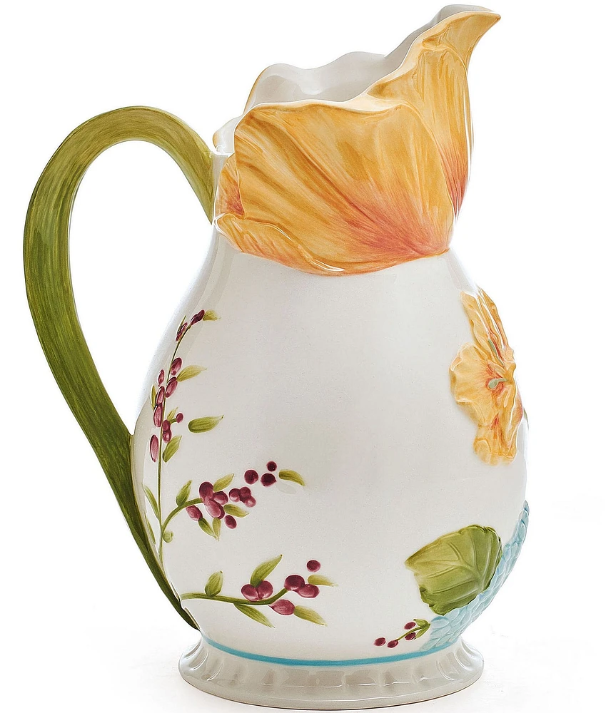 Fitz and Floyd Meadow Pitcher