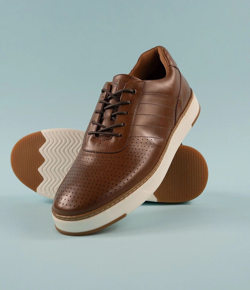 Flag LTD. Men's Stafford Perforated Leather U Throat Sneakers