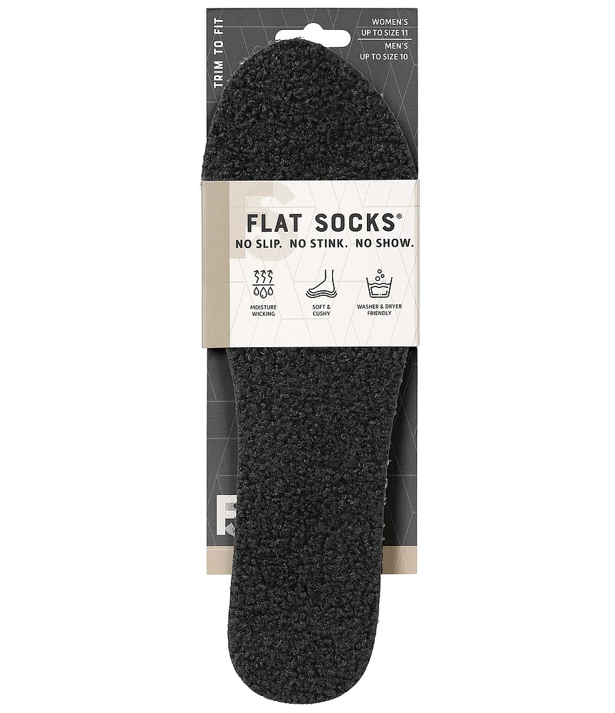 Flat Socks Curly Pile Cushioned Liners