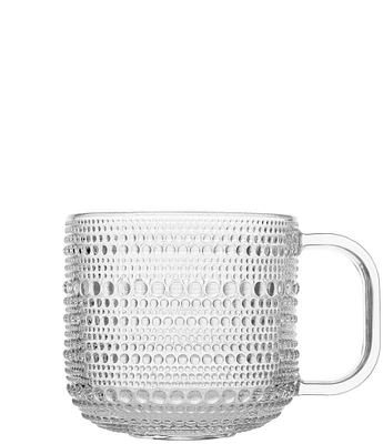 Fortessa Jupiter Glass Coffee Mugs, Set of 6