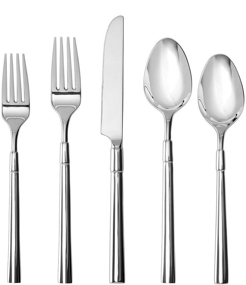 Fortessa Lloyd -Piece Stainless Steel Flatware Set