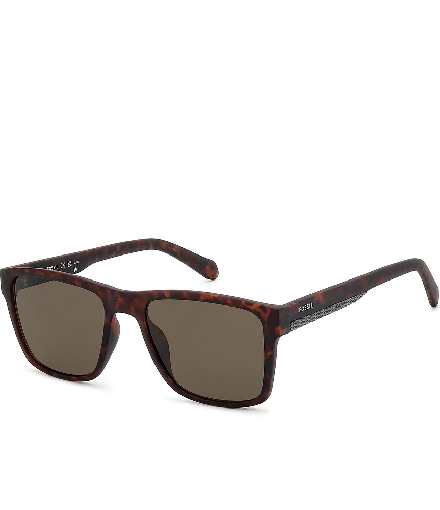 Fossil Men's 2155/G/S 56mm Square Sunglasses