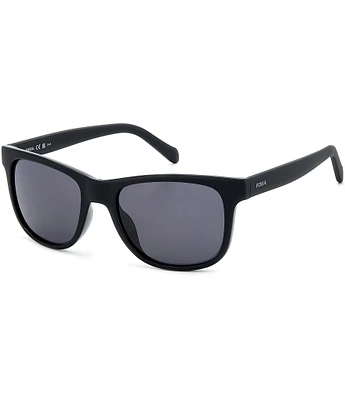 Fossil Men's 3160/S 55mm Matte Black Square Sunglasses