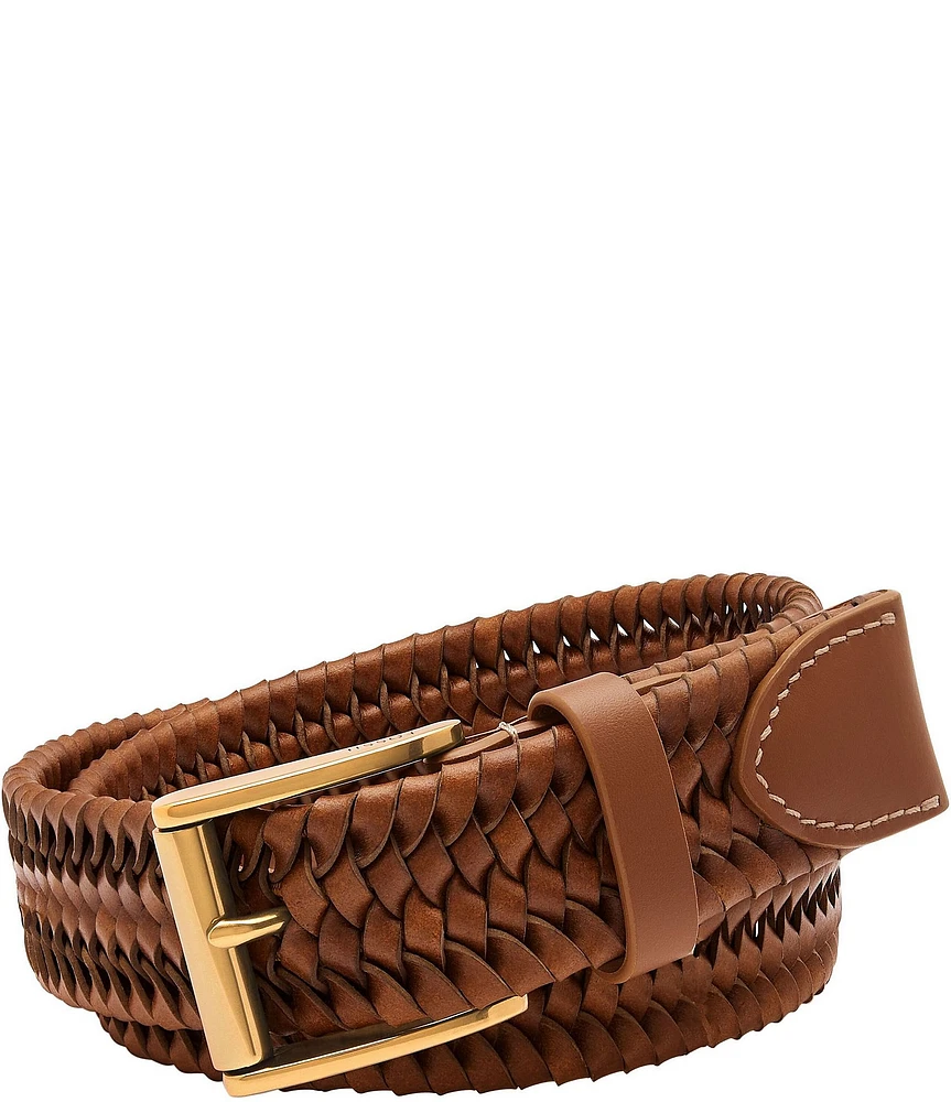 Fossil Rhett Stretch Braided Dress Belt