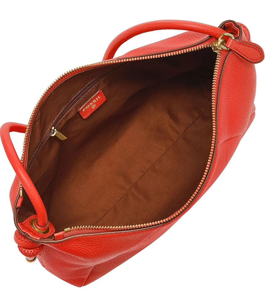 Fossil Willa Leather Slouchy Shoulder Bag