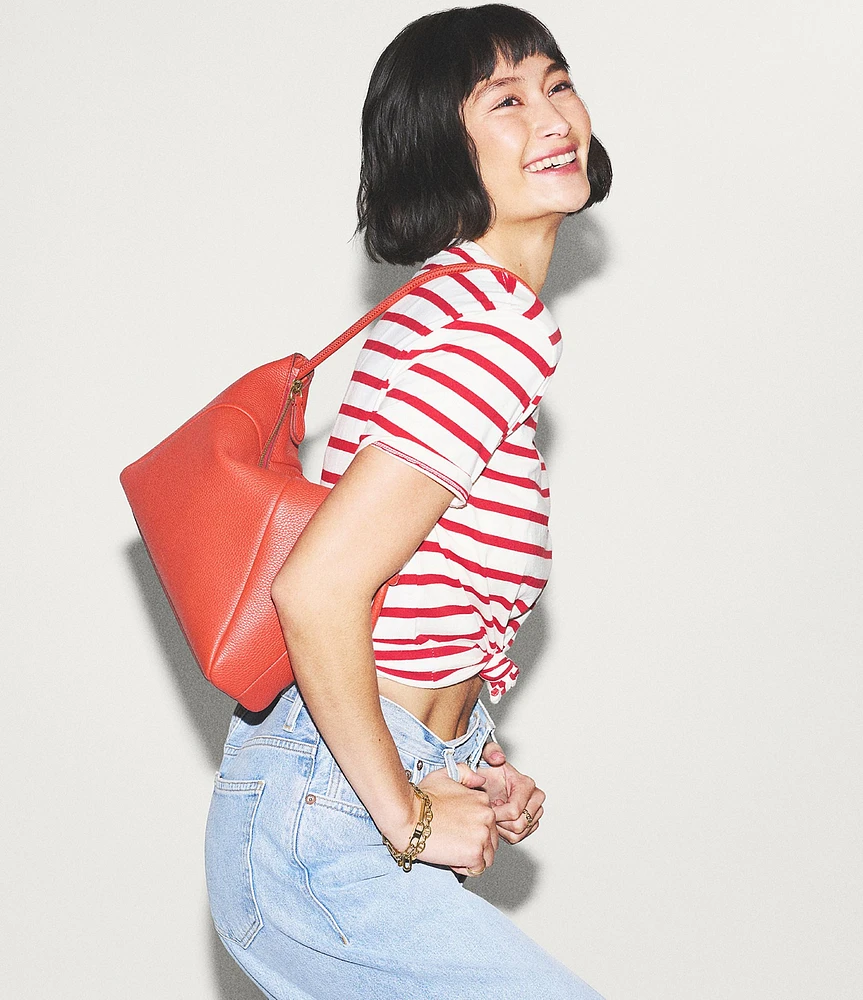 Fossil Willa Leather Slouchy Shoulder Bag