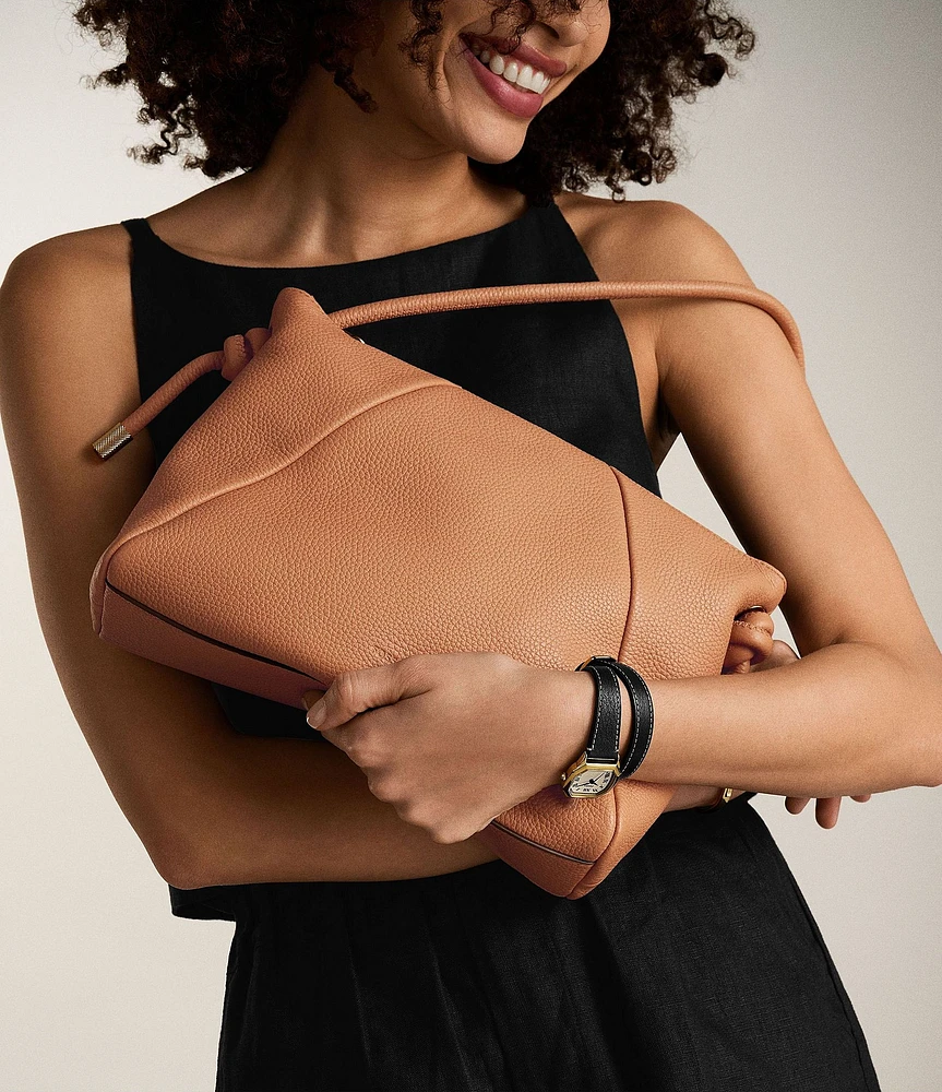 Fossil Willa Leather Slouchy Shoulder Bag