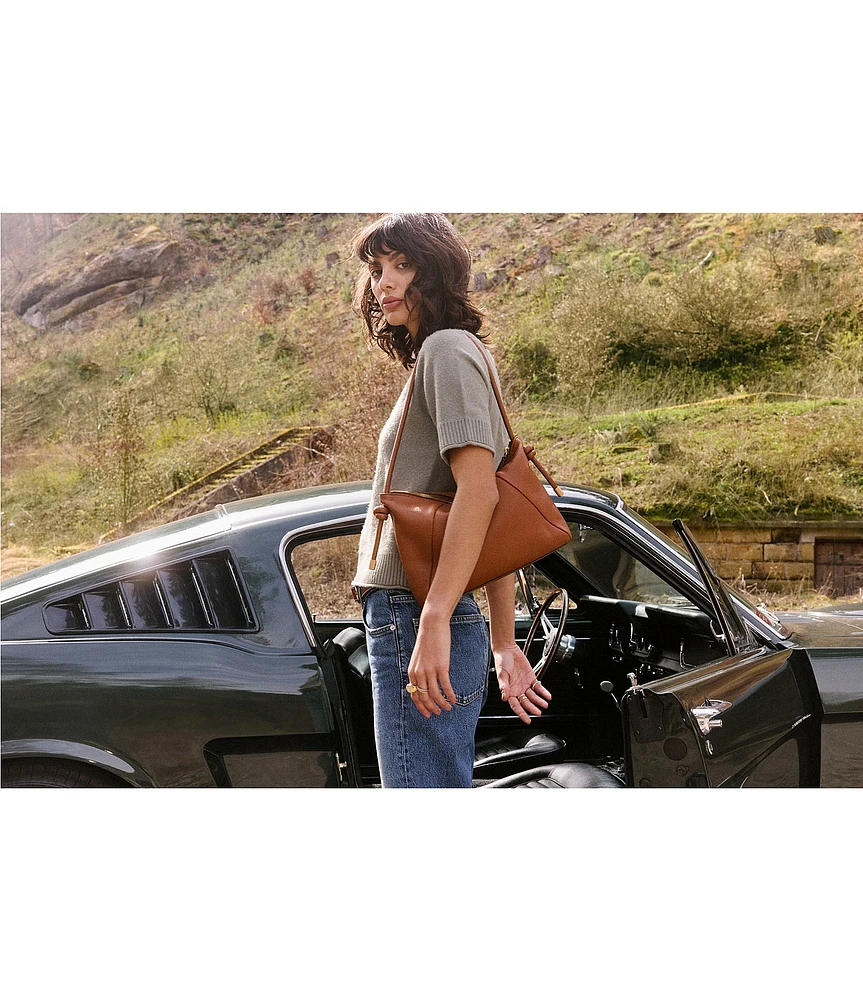 Fossil Willa Leather Slouchy Shoulder Bag