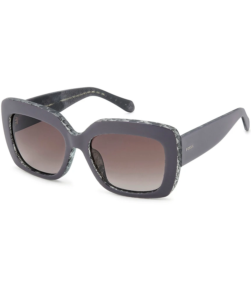 Fossil Women's 3158/S 54mm Rectangle Sunglasses