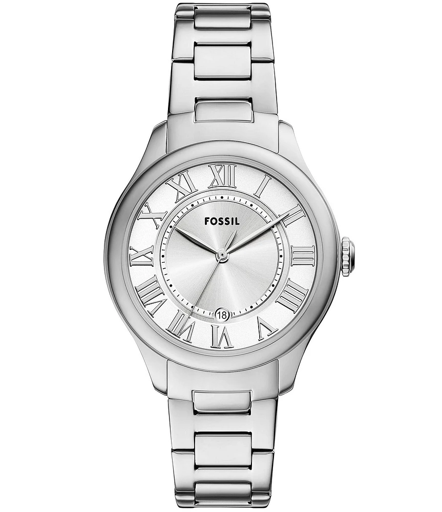 Fossil Women's Gilmore Three-Hand Stainless Steel Bracelet Watch