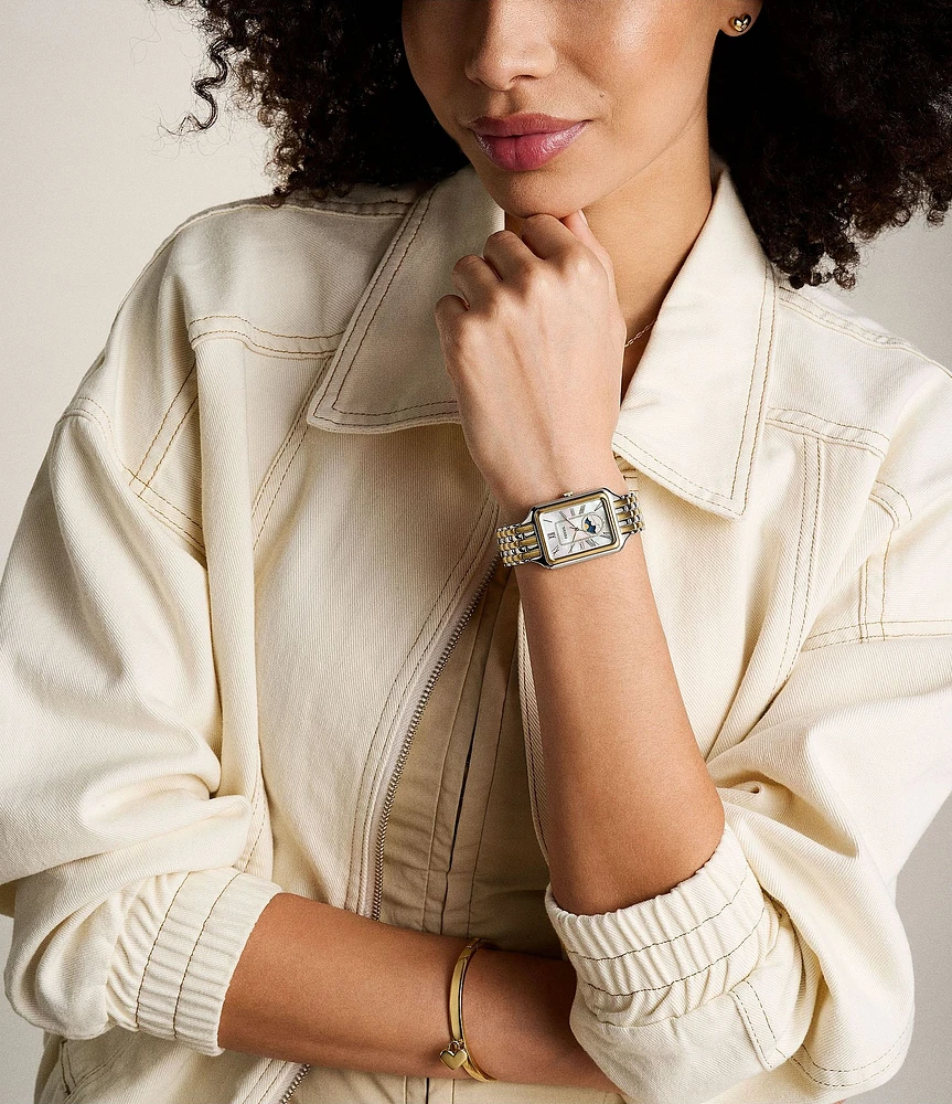 Fossil Women's Raquel Multifunction Stainless Steel Bracelet Watch