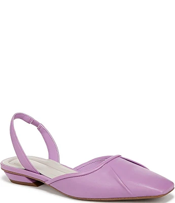 Sarto by Franco Sarto Debbie Leather Slingback Flats