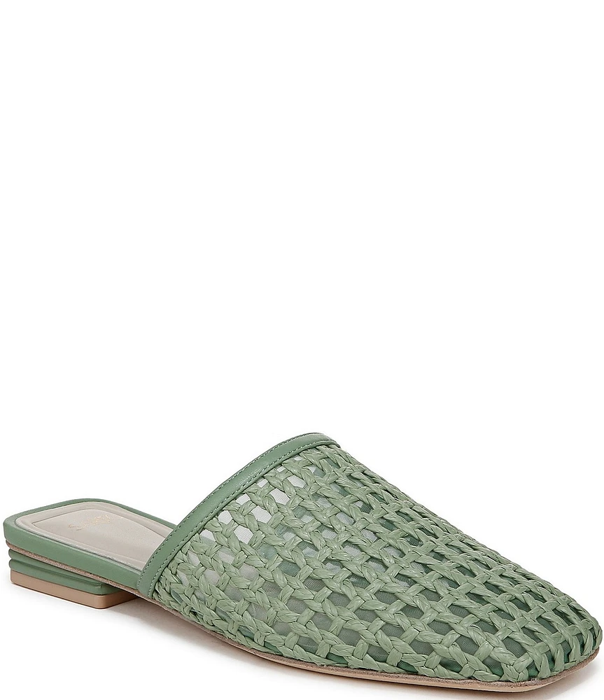 Franco Sarto Tomika Woven Slip On Mules