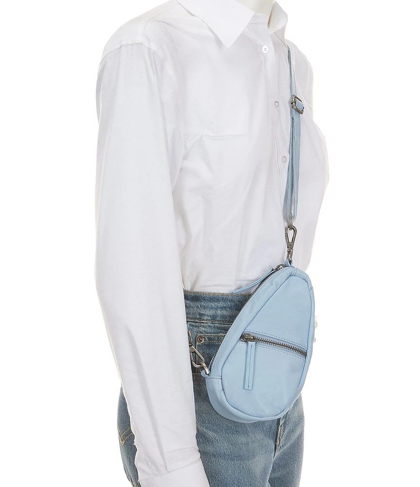 Free People Coffee Date Leather Mini Crossbody Bag