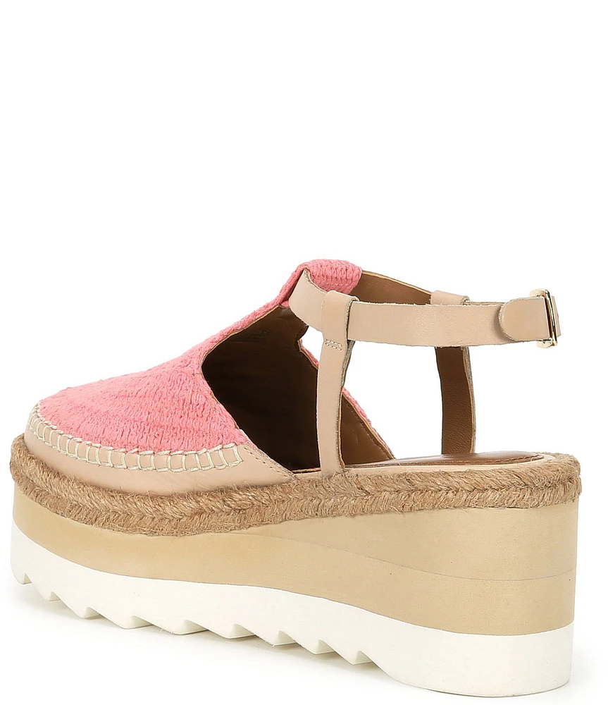 Free People Morning In Mykonos Crochet Platform Espadrille Wedges
