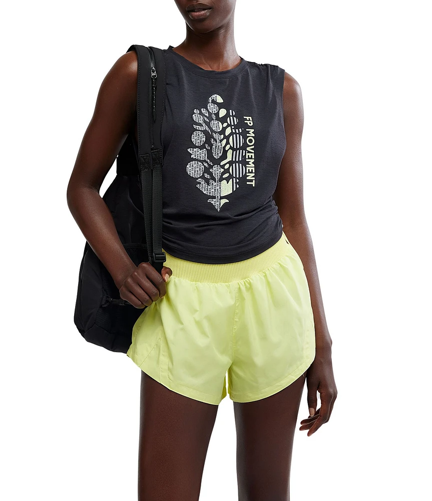 FP Movement Sport Mode Crew Neck Sleeveless Muscle Logo Tank