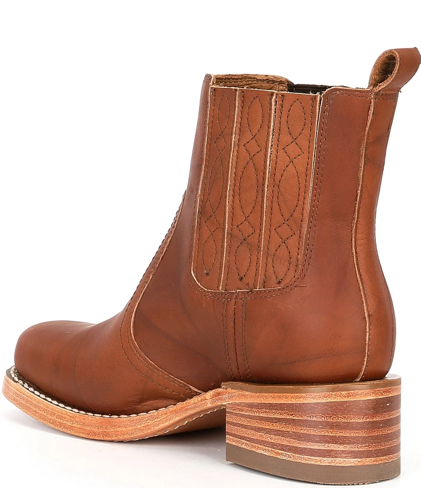 Frye Campus Chelsea Leather Booties