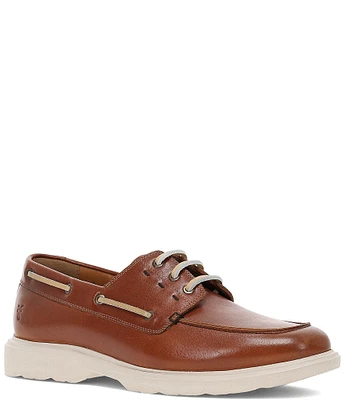 Frye Men's Connor Leather Boat Shoes