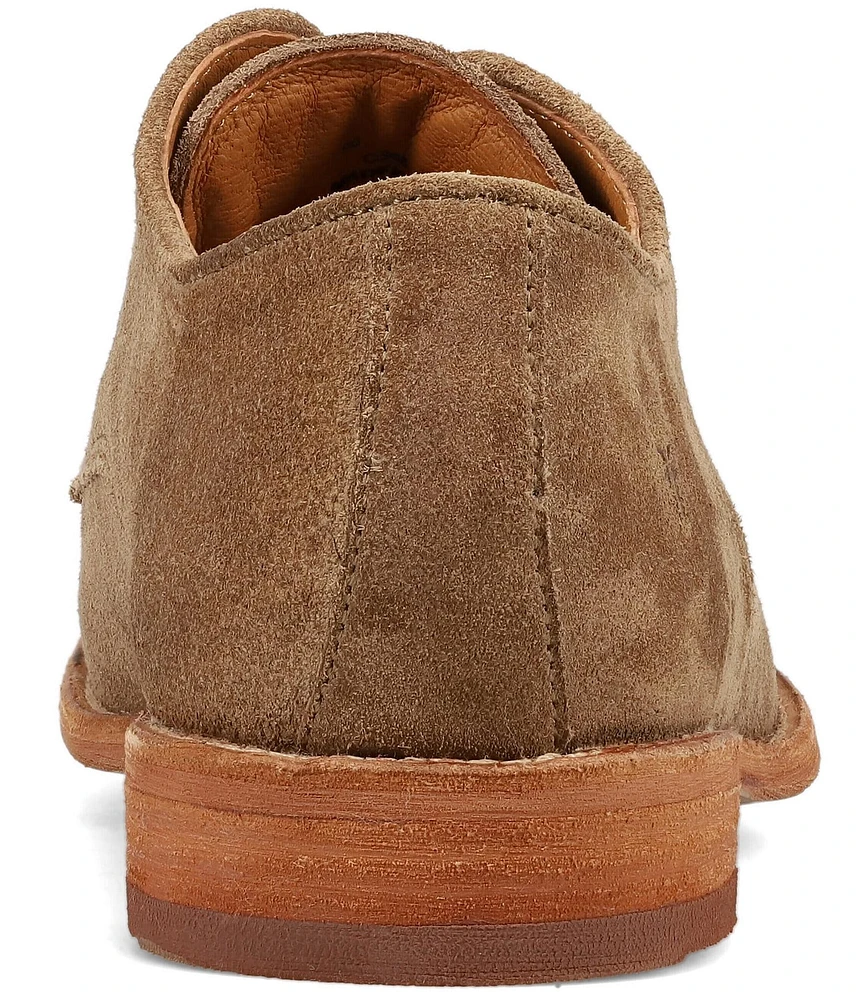 Frye Men's Tyler Flex Suede Oxfords