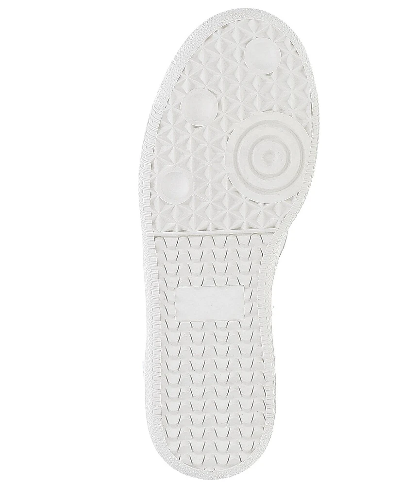 Frye Milly Leather Low Lace Up Sneakers