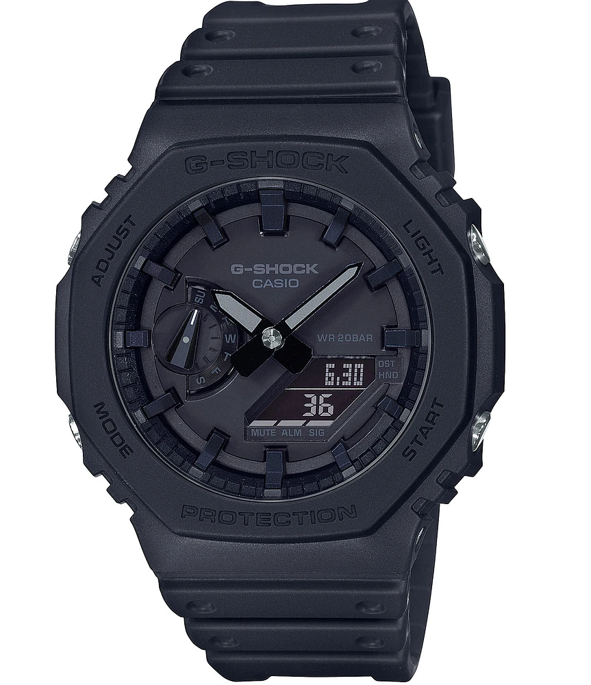 G-Shock GA2100-1A1 Ana Digi Black Shock Resistant Watch