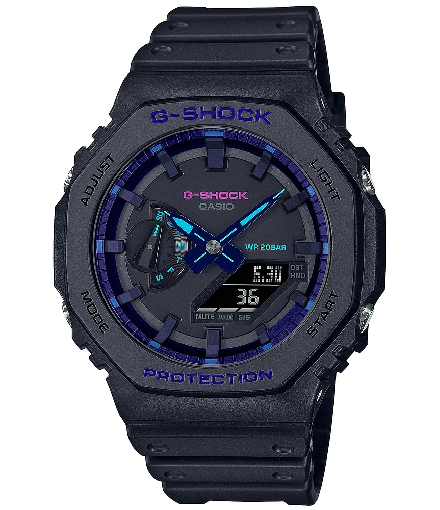 G-Shock GA2100-1A1 Ana Digi Black Shock Resistant Watch