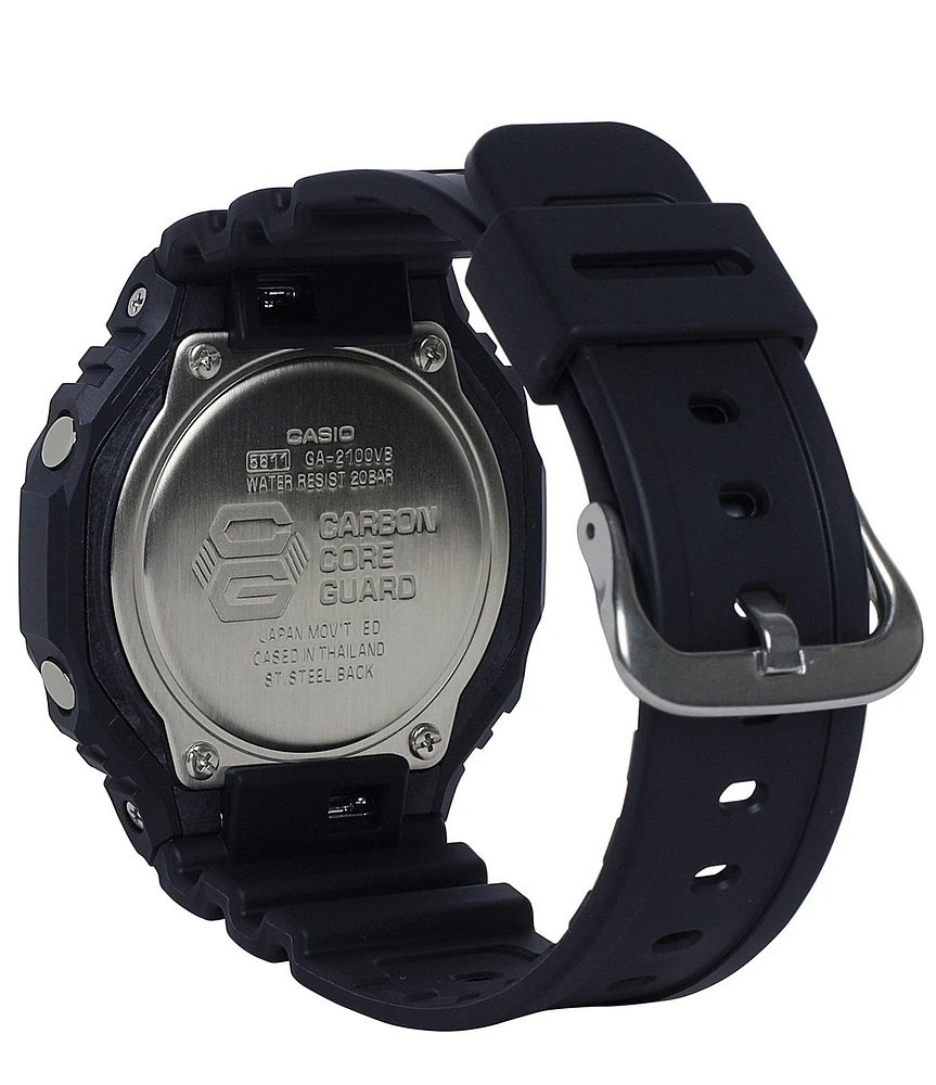G-Shock GA2100-1A1 Ana Digi Black Shock Resistant Watch