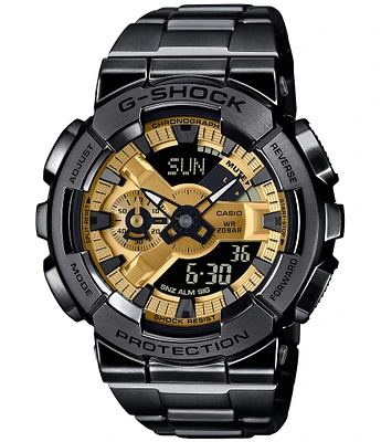 G-Shock Men's Ana-Digi Black Stainless Steel Bracelet Watch