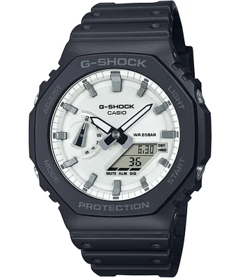 G-Shock Men's Ana-Digi White and Black Resin Strap Watch