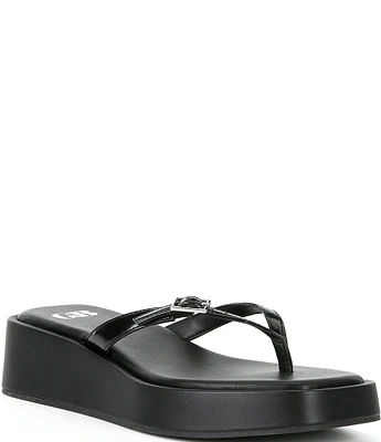 GB All-That Platform Thong Sandals