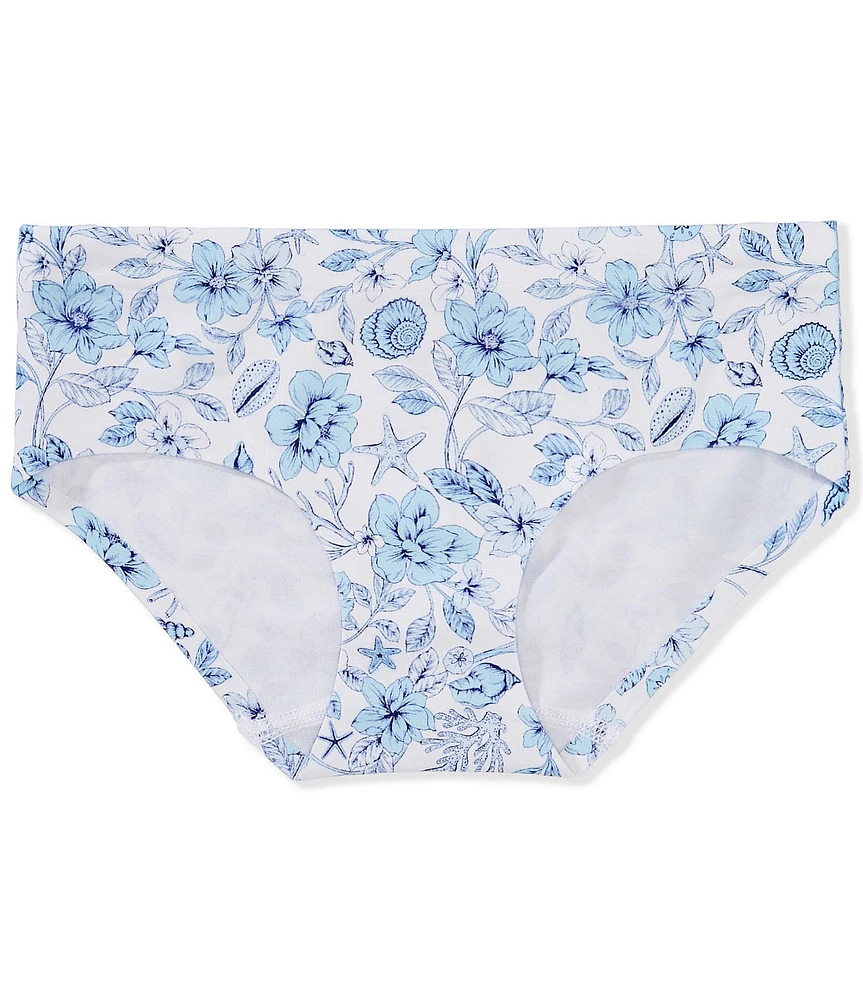 GB Big Girls Ditsy Floral Bonded Girl-Short Panties