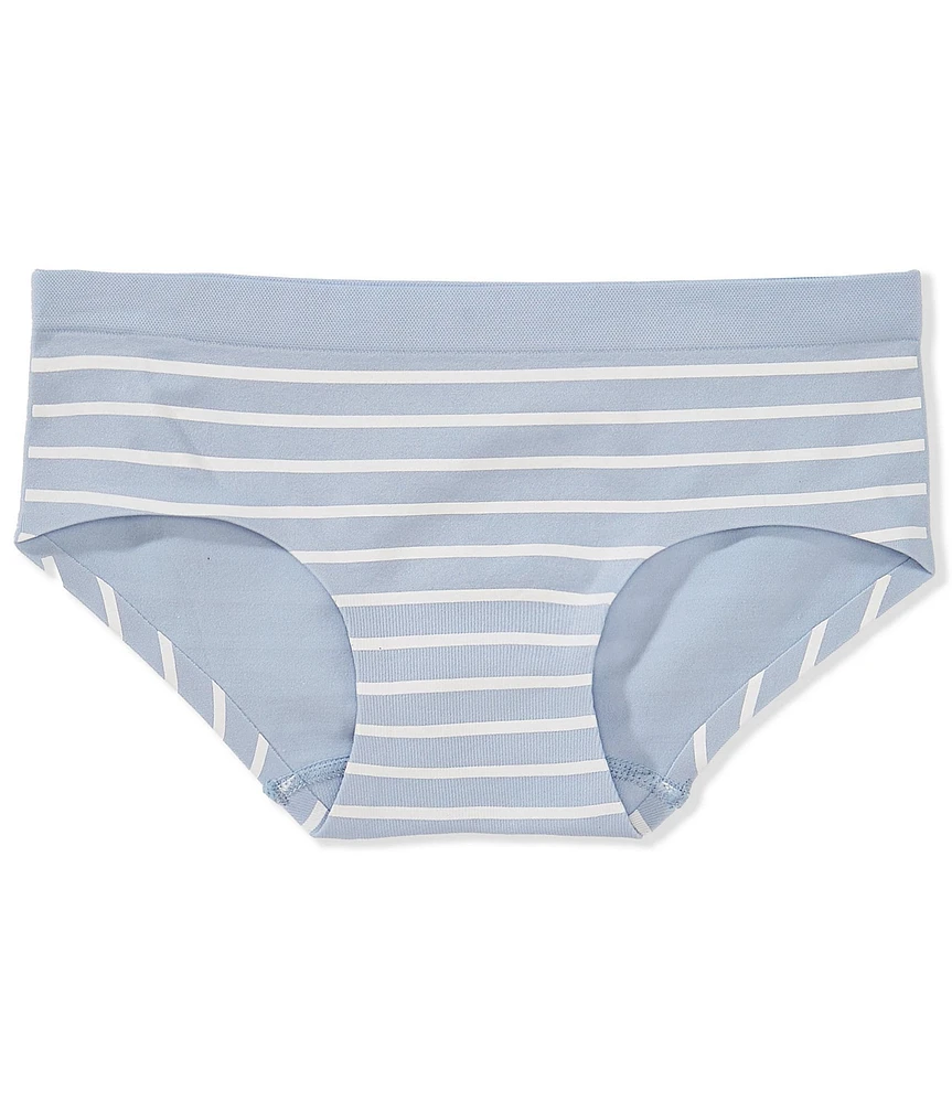 GB Big Girls Stripe Print Bonded Girl-Short Panties