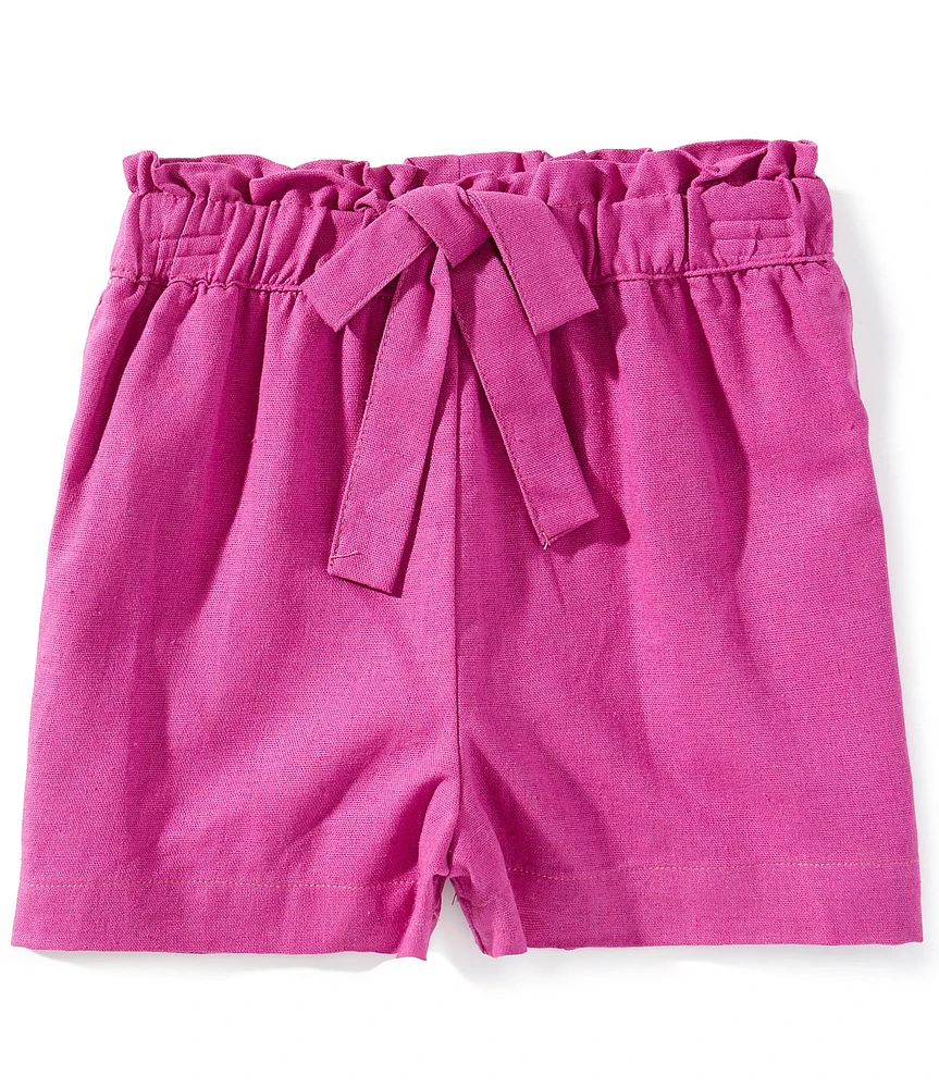 GB Big Girls Linen Pull On Shorts