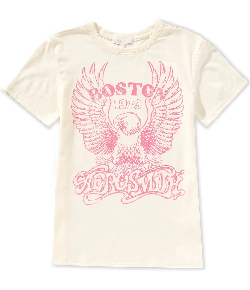 GB Big Girls Oversized Aerosmith Graphic T-Shirt