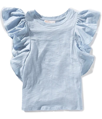 GB Big Girls Ruffle Sleeve T-Shirt