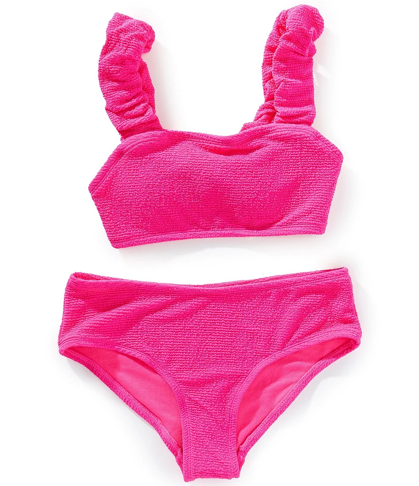 GB Big Girls Scrunch Bungee Strap 2-Piece Swimsuit