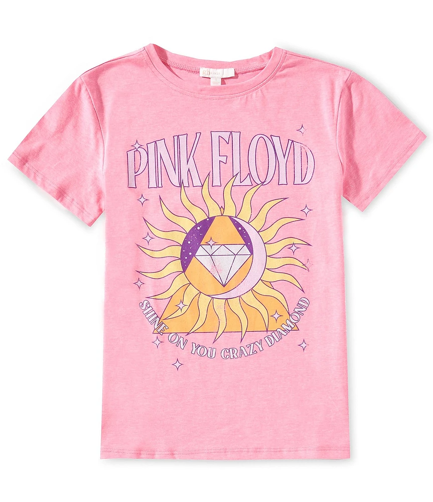 GB Big Girls Short-Sleeve Pink Floyd Band Graphic T-Shirt