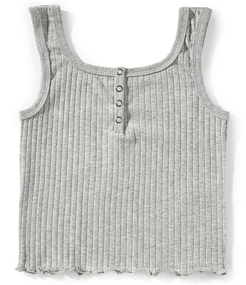 GB Big Girls Sleeveless Ribbed Tank Top