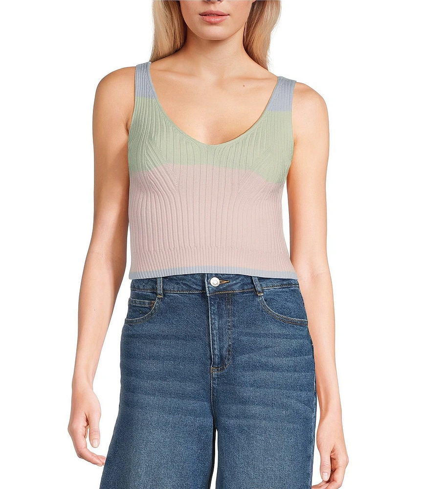 GB Coordinating Knit Sweater Tank Top