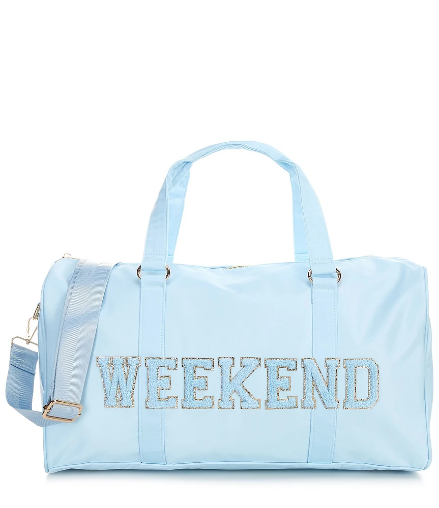 GB Girls Weekend Letters Weekender Bag