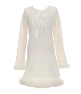 GB Little Girls Puff Sleeve Dress