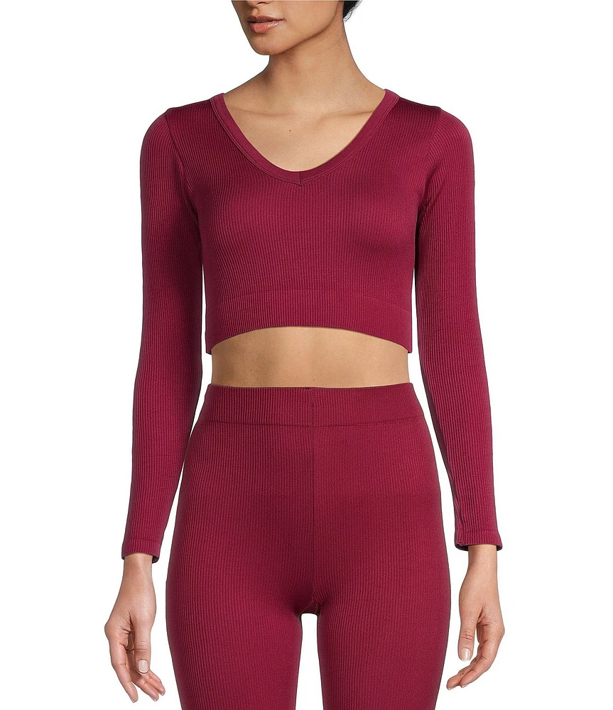 GB Seamless Knit Long Sleeve Top
