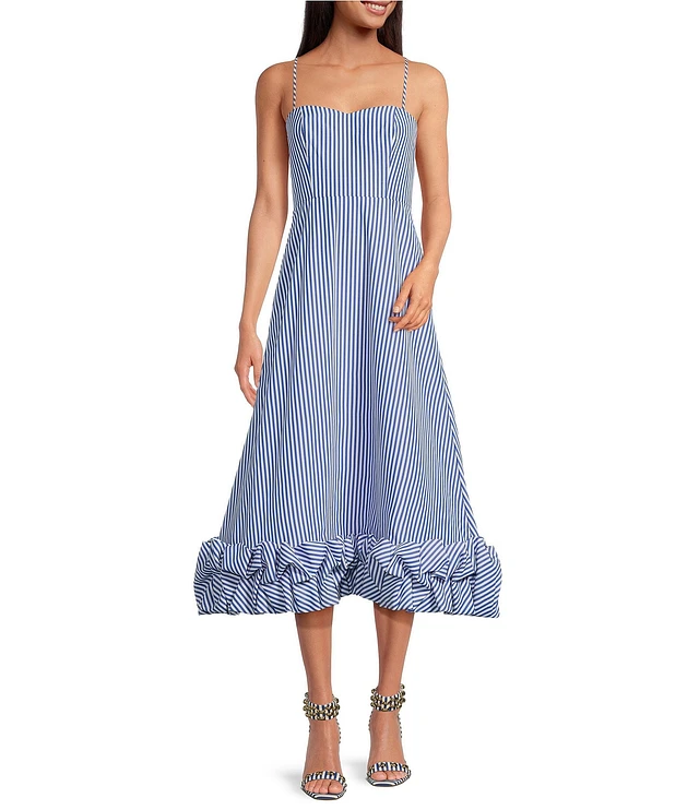 colorful maxi dress with sleeves Mizalle Flowy Long Sleeve Maxi Dress